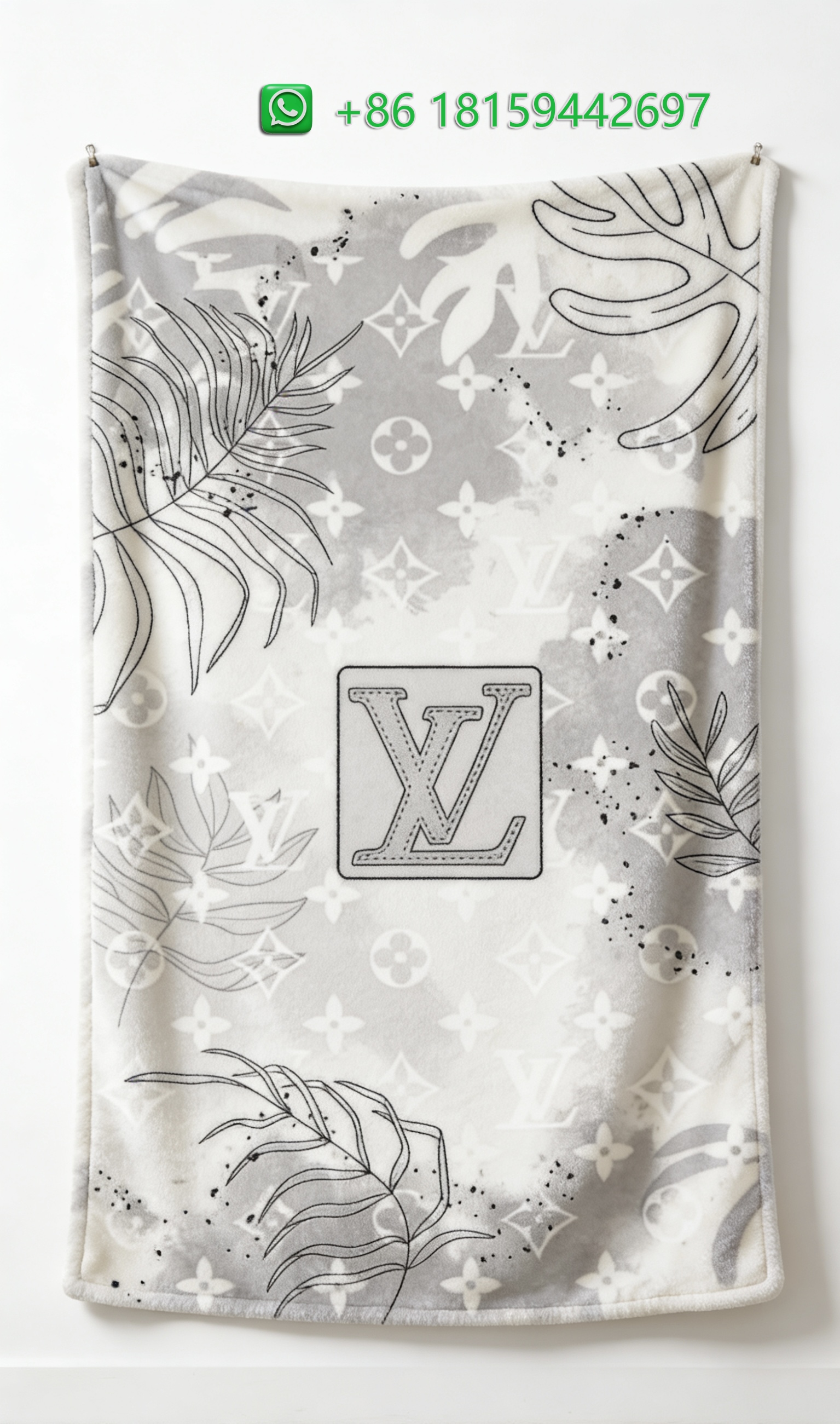 Louis Vuitton Throw Blankets